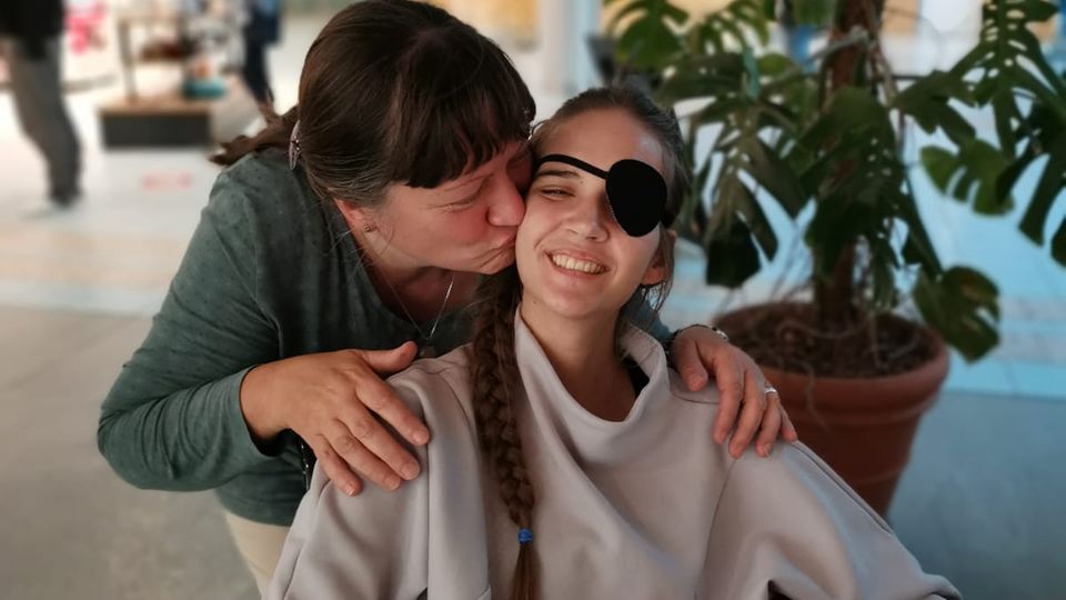 Theresa avec sa mère