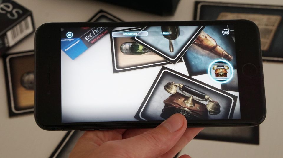 Avec l Les cartes-images doivent être scannées avec l